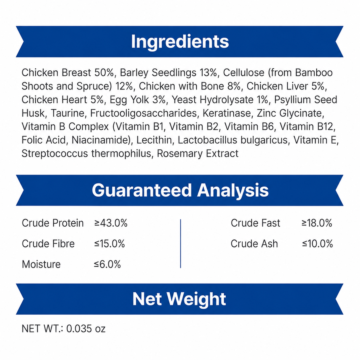 Hairball Support & Daily Digestion Cat Treats