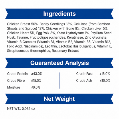 Hairball Support & Daily Digestion Cat Treats