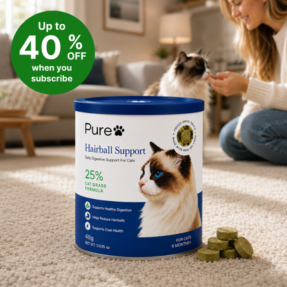 Hairball Support & Daily Digestion Cat Treats