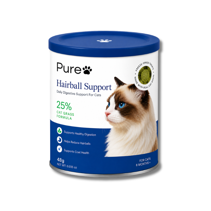Hairball Support & Daily Digestion Cat Treats